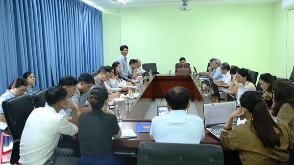 Công bố Quyết định và thực hiện kiểm tra cải cách hành chính, văn thư, lưu trữ tại xã Sơn Tây Thượng.